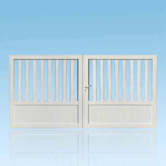 Portail 2 battants barreaudé