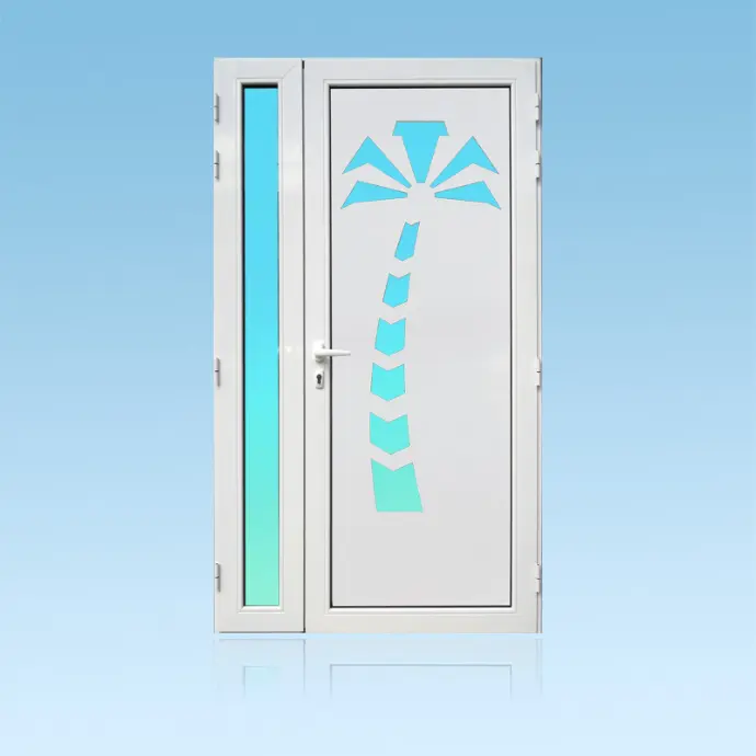 Porte décor 2 battants Cocotier