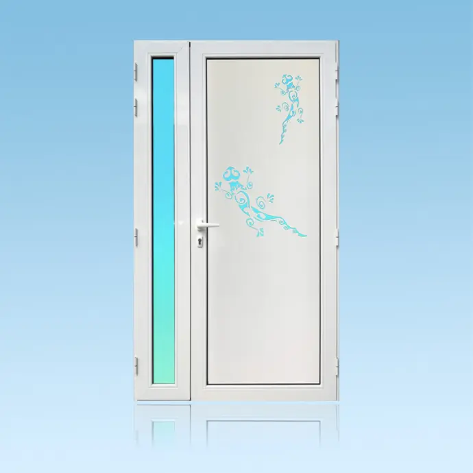 Porte décor 2 battants Gekko