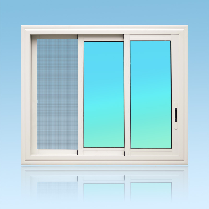 Coulissant fenêtre 3 vantaux 4 rails + moustiquaire