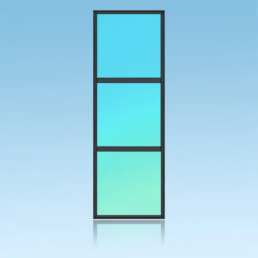 [H1V3] Chassis fixe 3 divisions 1 horizontale 3 verticales