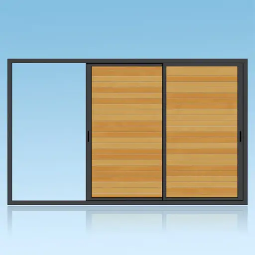 [VC22] Volet coulissant 2 vantaux 2 rails