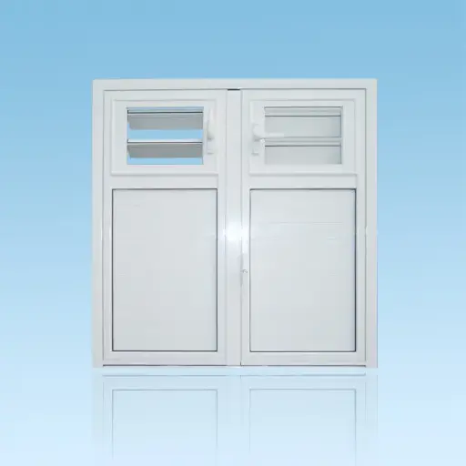 [VF26] Volet 2 battants fenêtre + jalousies 2 lames