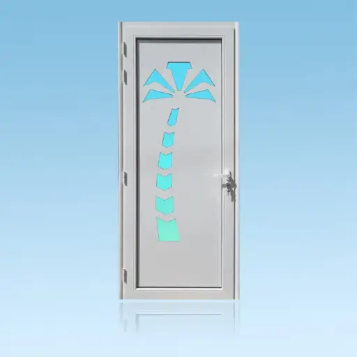 [PS11COC] Porte décor 1 battant Cocotier