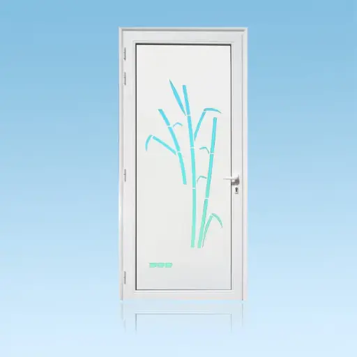 Porte décor 1 battant Canne à Sucre