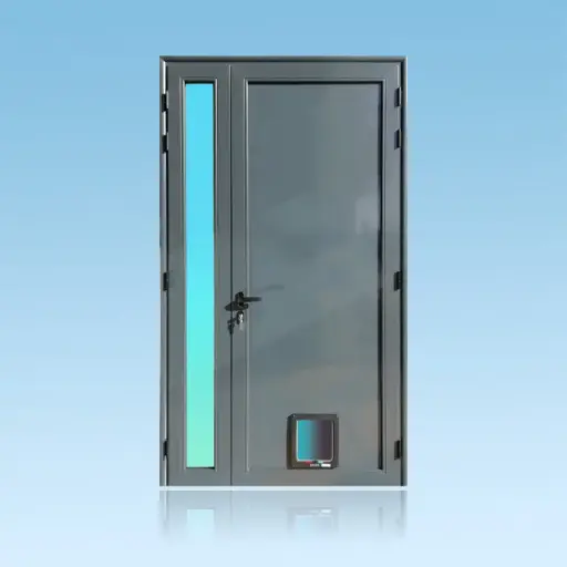 Porte décor 2 battants Geometric