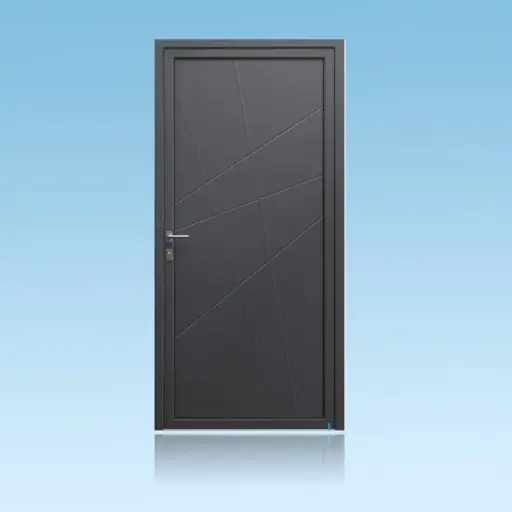 [PS11LOG] Porte décor 1 battant Logic