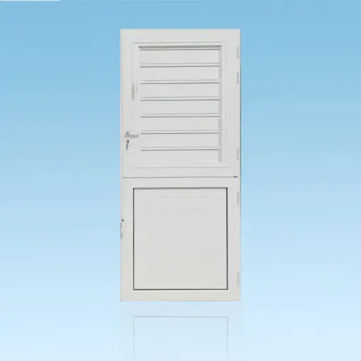 Volet 1 battant porte ranch + jalousie