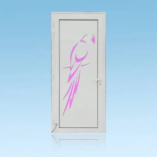 Porte décor 1 battant Ara